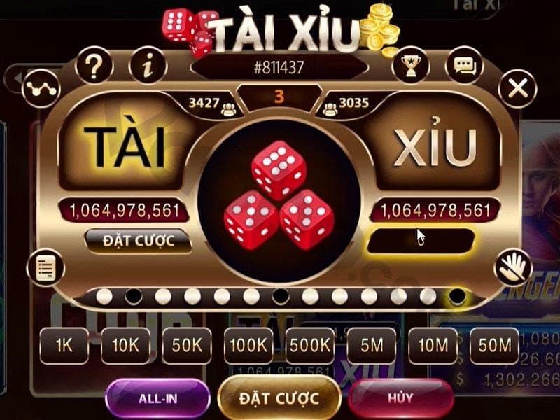 Cách chơi tài xỉu tại game bai doi thuong dễ hiểu nhất