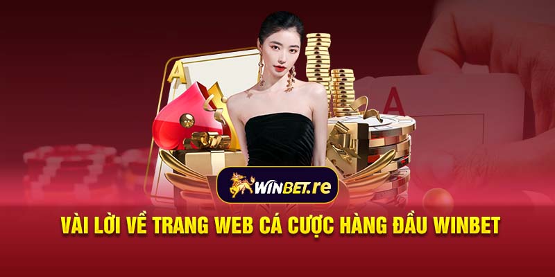 Vài lời về trang web cá cược hàng đầu Winbet