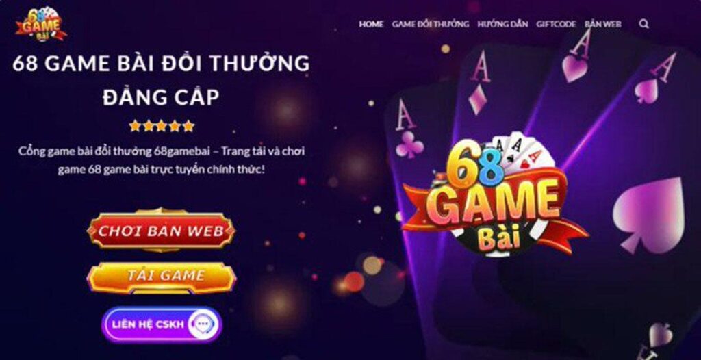 Giới thiệu chi tiết về cổng game uy tín 68gamebai