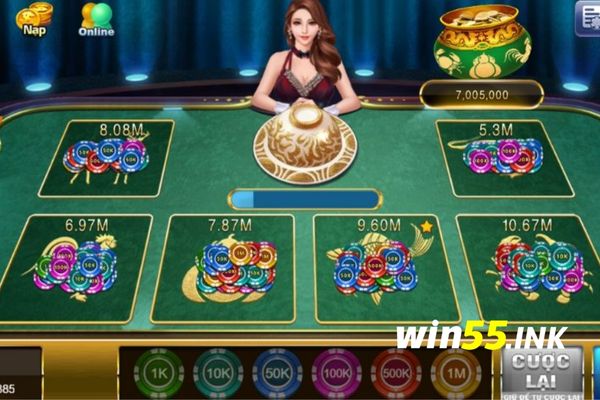 Bàn cá cược chuẩn của game này sẽ bao gồm 6 cửa cược riêng biệt