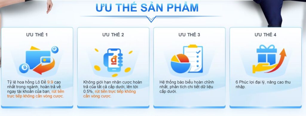 Trở thành đại lý nhà cái nhận nhiều ưu thế tốt