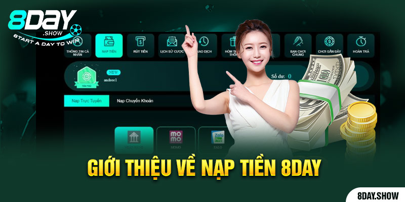 Nạp tiền 8day