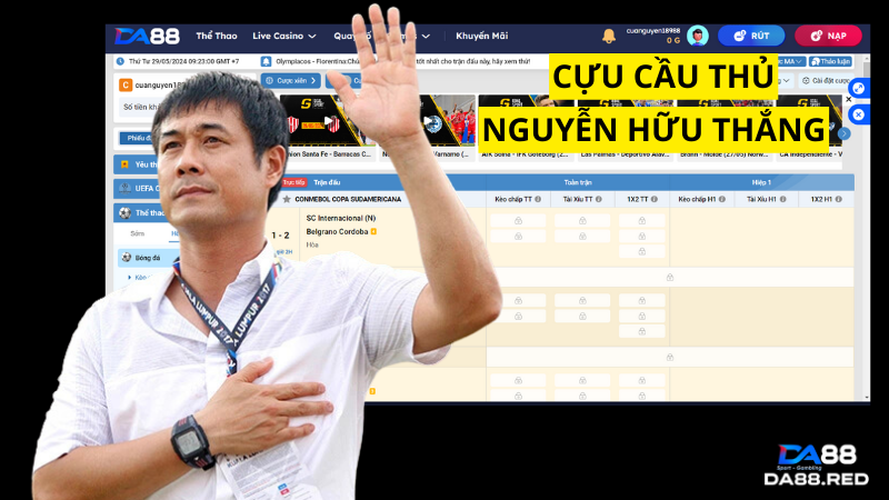 Cựu cầu thủ kiêm chuyên gia soi kèo đẳng cấp