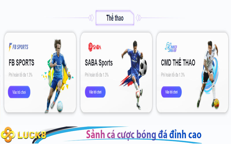 Sảnh cược thể thao bóng đá đỉnh cao ăn tiền