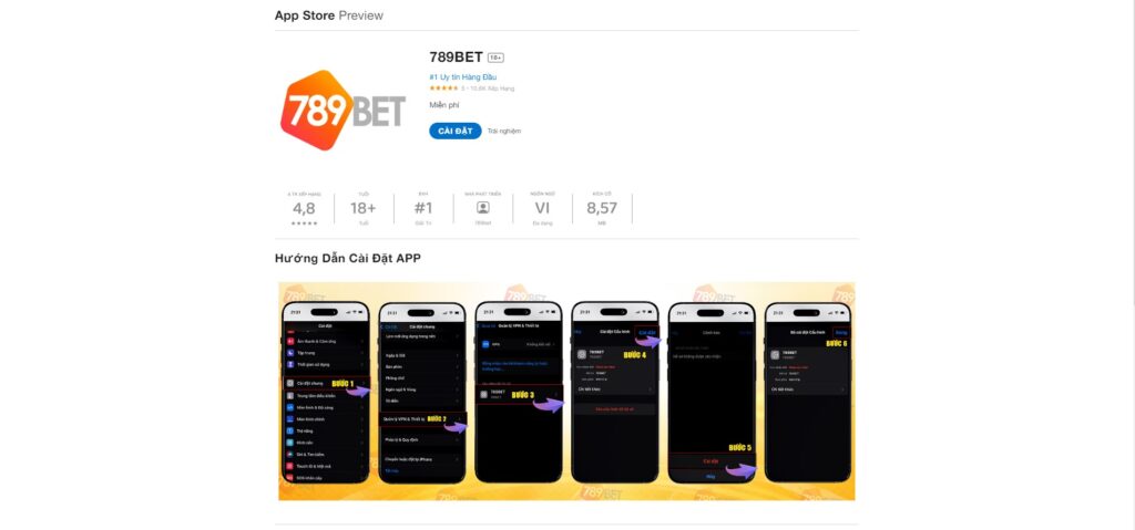 Hướng dẫn tải app 789bet cho mọi nền tảng hiện nay