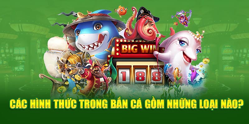 Các hình thức trong bắn cá gồm những loại nào?