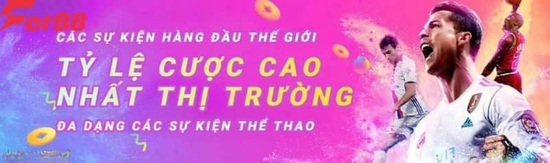 Kho game thể thao đầy sôi động tại For88