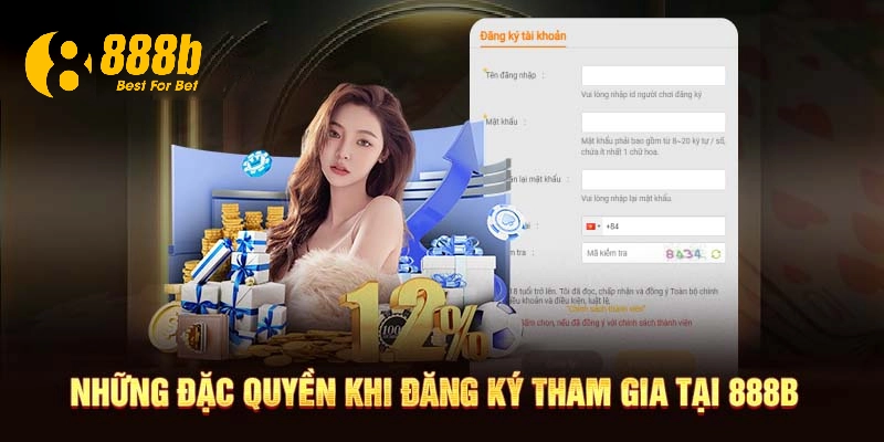 Những lợi ích hấp dẫn khi trở thành hội viên của 888B