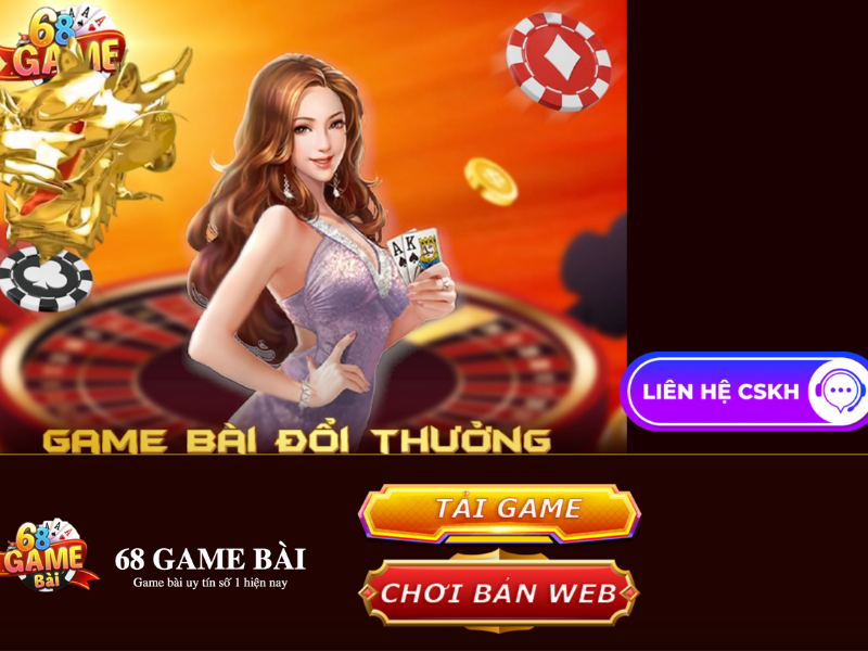 Hướng dẫn cách tải 68 Game Bài đơn giản