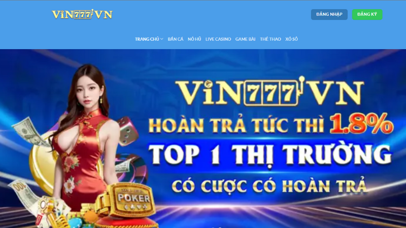 Giới Thiệu Thế Giới Xổ Số Đẳng Cấp Tại Vin777 