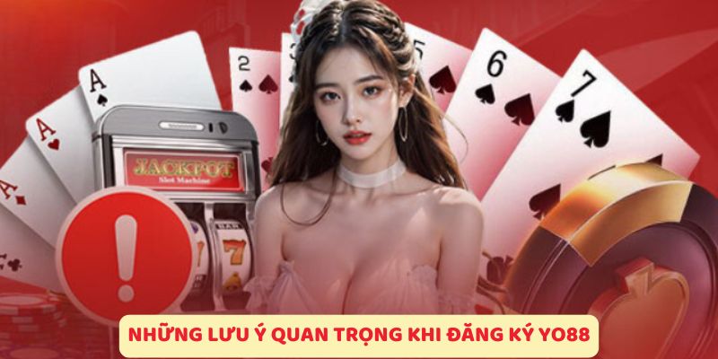 Những lưu ý quan trọng khi Đăng Ký Yo88