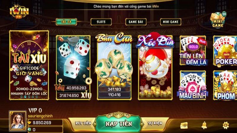 Giới thiệu IWIN về thông tin đôi nét về cổng game