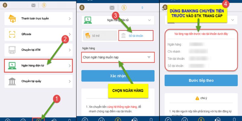 Hướng dẫn các bước nạp tiền Kubet77 đơn giản cho người chơi