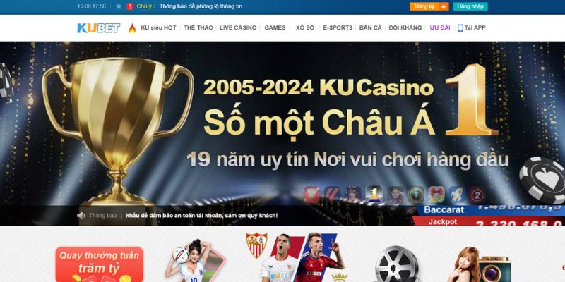 Kubet88 – Hành trình uy tín gần 15 năm