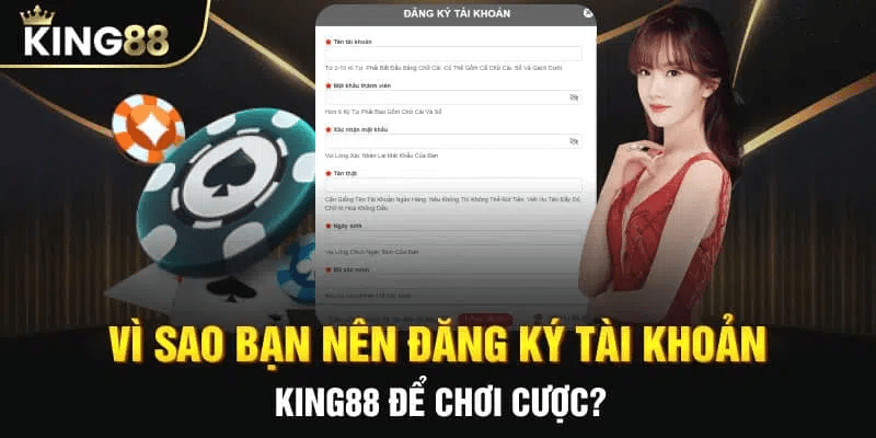 Cách Đăng Ký Tài Khoản Tại King88