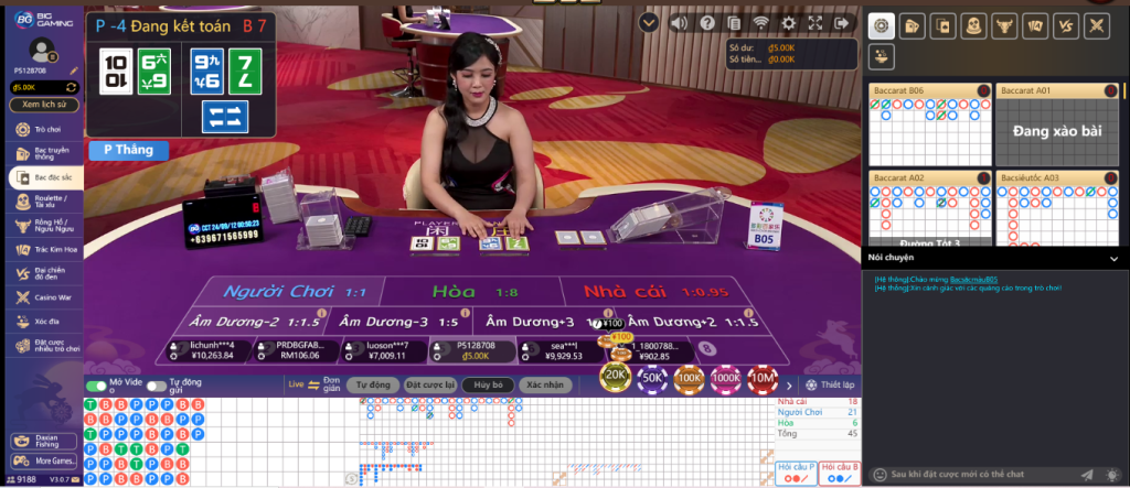 Game bài Baccarat