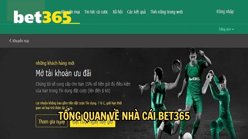 Tổng quan về nhà cái Bet365