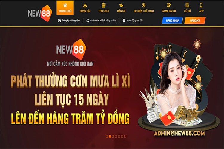 Kiếm tiền cùng NEW88 với các siêu phẩm cá cược