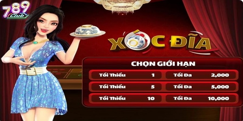 Sảnh Xóc Đĩa tại 789club được yêu thích số 1