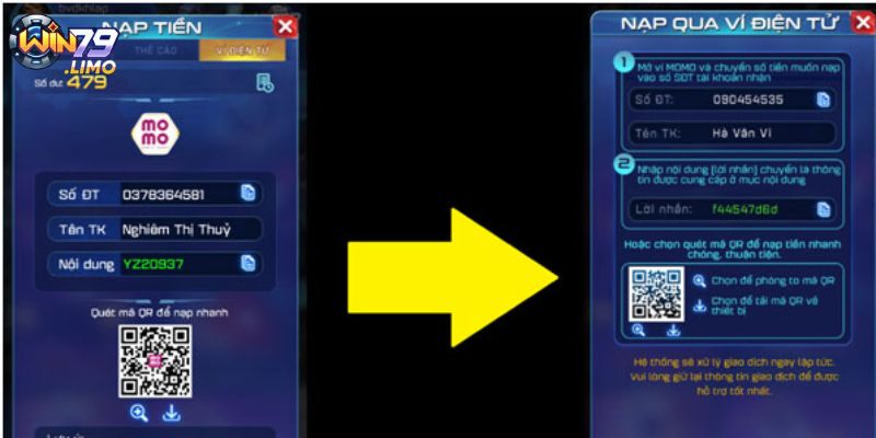 Cách thực hiện nạp tiền WIN79 tránh rủi ro