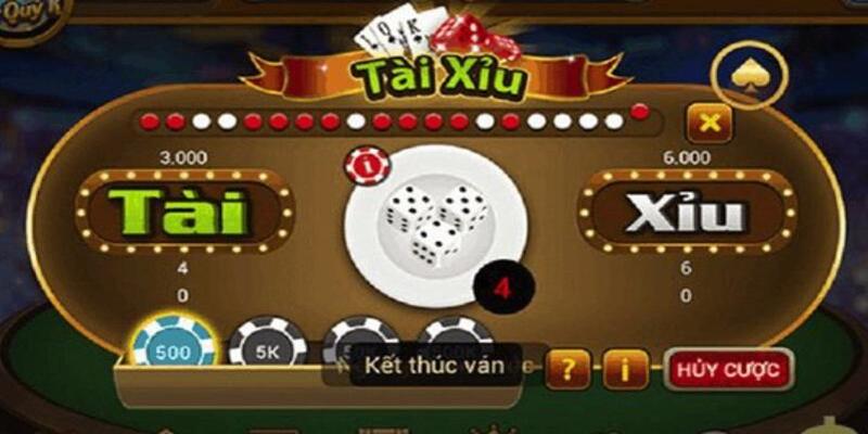 Game tài xỉu online mang đến cơ hội ăn thưởng lớn