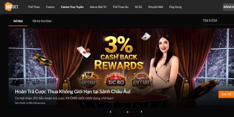 Thế giới Live Casino sân chơi cá cược uy tín, đẳng cấp