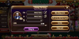 Tính năng đăng ký tại cổng game TDTC khá cơ bản