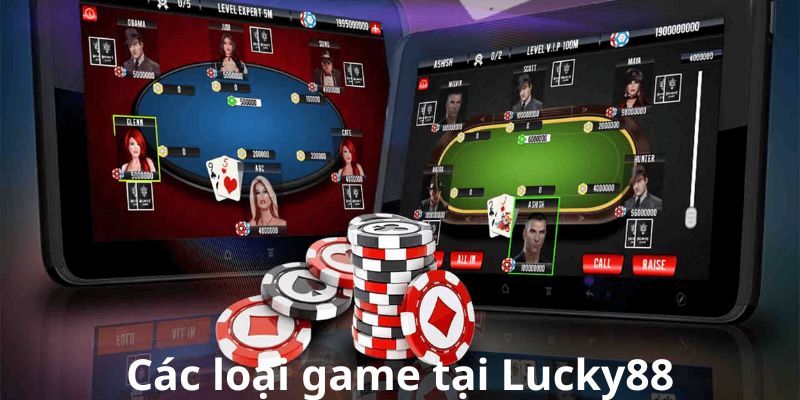 Trải nghiệm các tựa game hấp dẫn tại LUCKY88