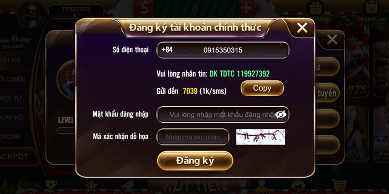 Những đặc quyền khi tham gia đăng ký nick chơi game TDTC