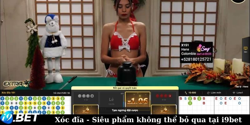 Xóc đĩa - Siêu phẩm không thể bỏ qua tại i9bet