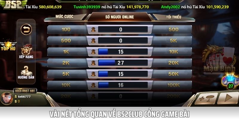 B52club cổng game bài đem đến cho bet thủ những trải nghiệm mới