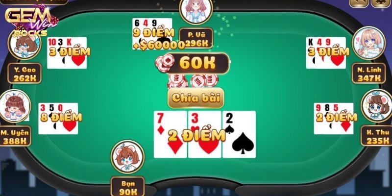 Gemwin hỗ trợ nhiều loại cược linh hoạt