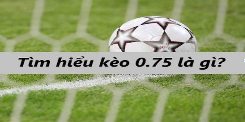Thông tin về kèo chấp 0.75 tại trang cá độ bóng đá