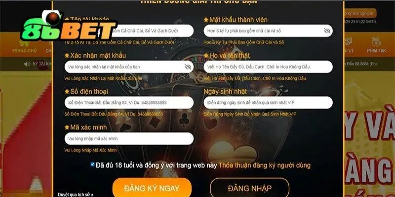Các lưu ý để đăng ký 86BET không bị khóa tài khoản