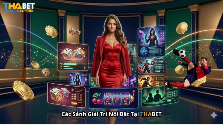 Các Sảnh Giải Trí Nổi Bật Tại THABET
